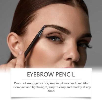 Natural Hair-Like Strokes Fine fork tip creates precise, realistic brow strokes