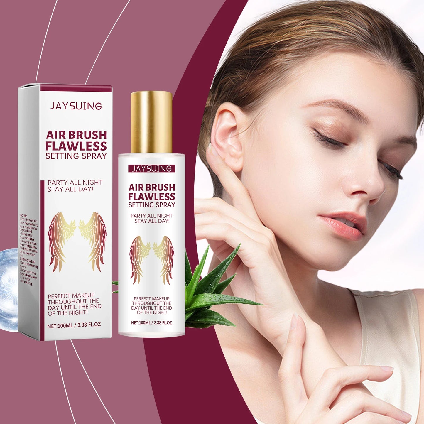 Quick Fix Foundation Spray And Hydrating, Moisturizing Long-Lasting 100ml