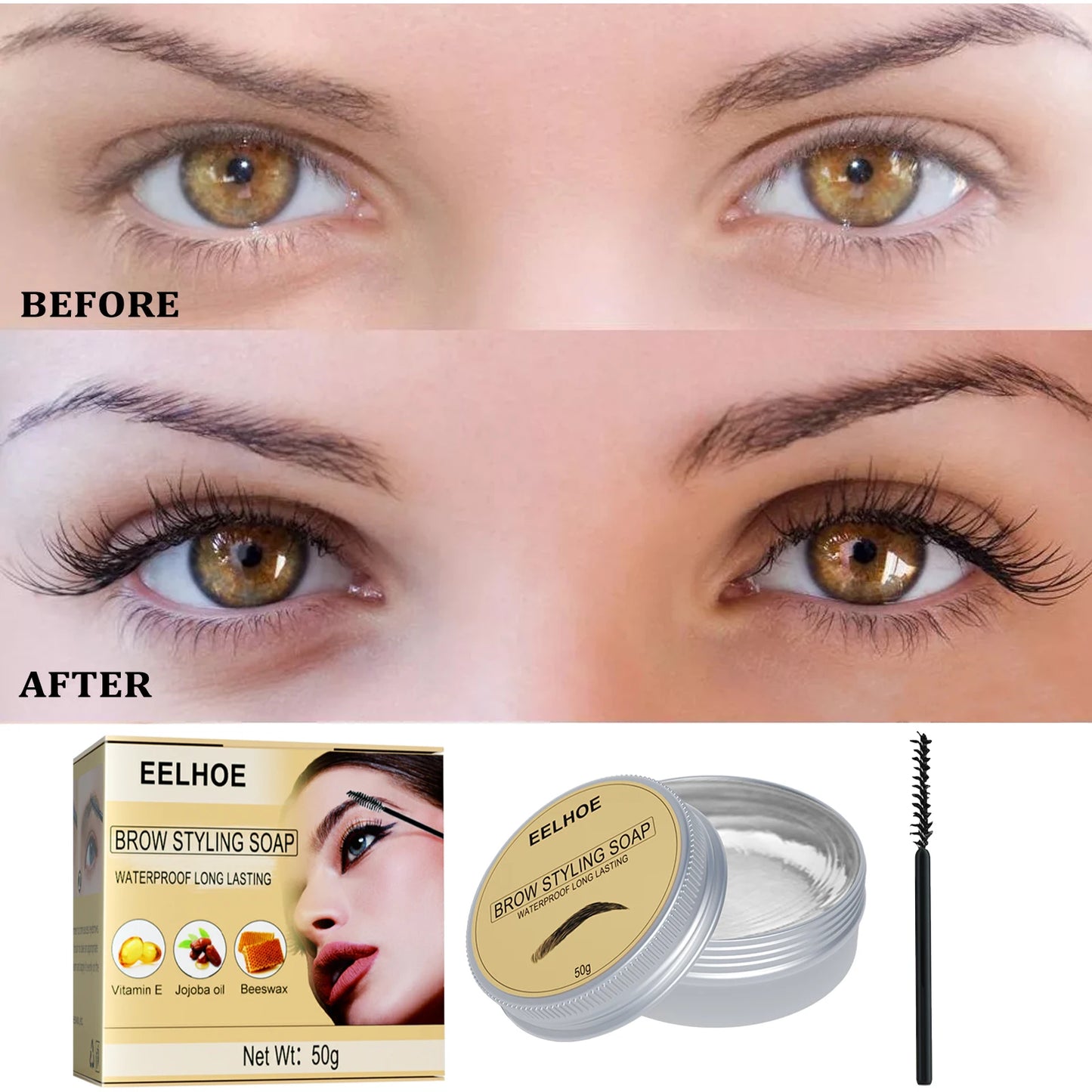 Nourishing Formula Enriched with natural plant extracts for the healthy brows