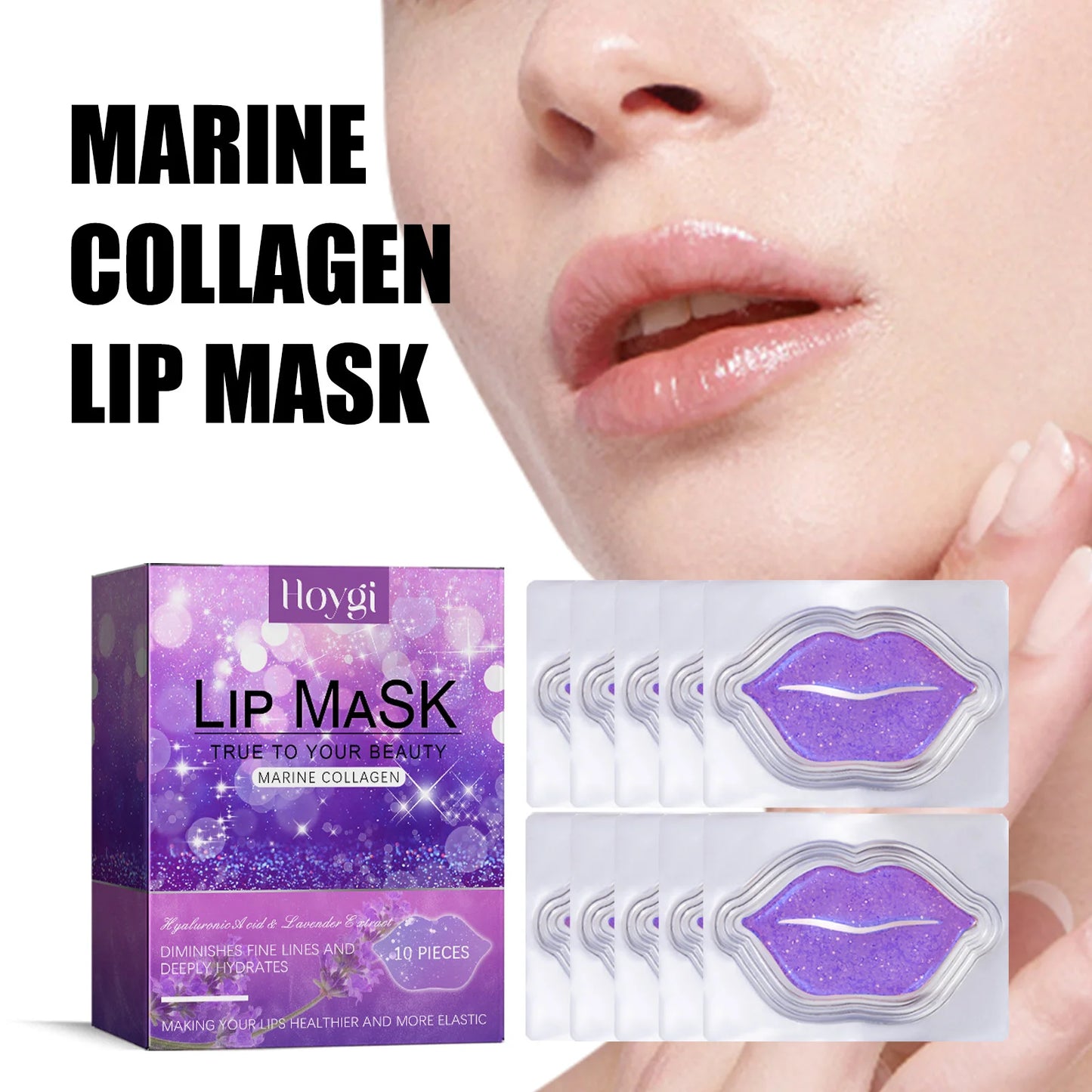 Hoygi Moisturizing Plumping Lip Mask Hydrating, Nourishing and Repairing Care