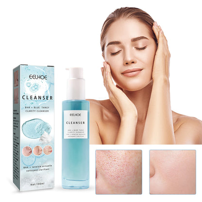 EELHOE Blue Tansy Clarity Cleanser Soothing and Pore Refining Face Wash, 100ml