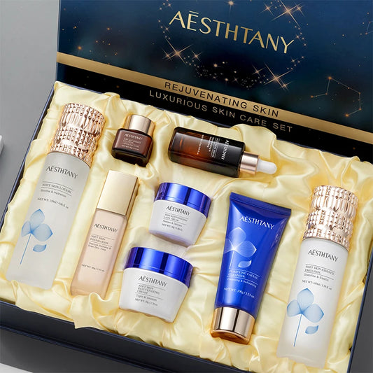 Luxury 8-Piece Skincare Gift Set for Women – Brightening & Revitalizing
