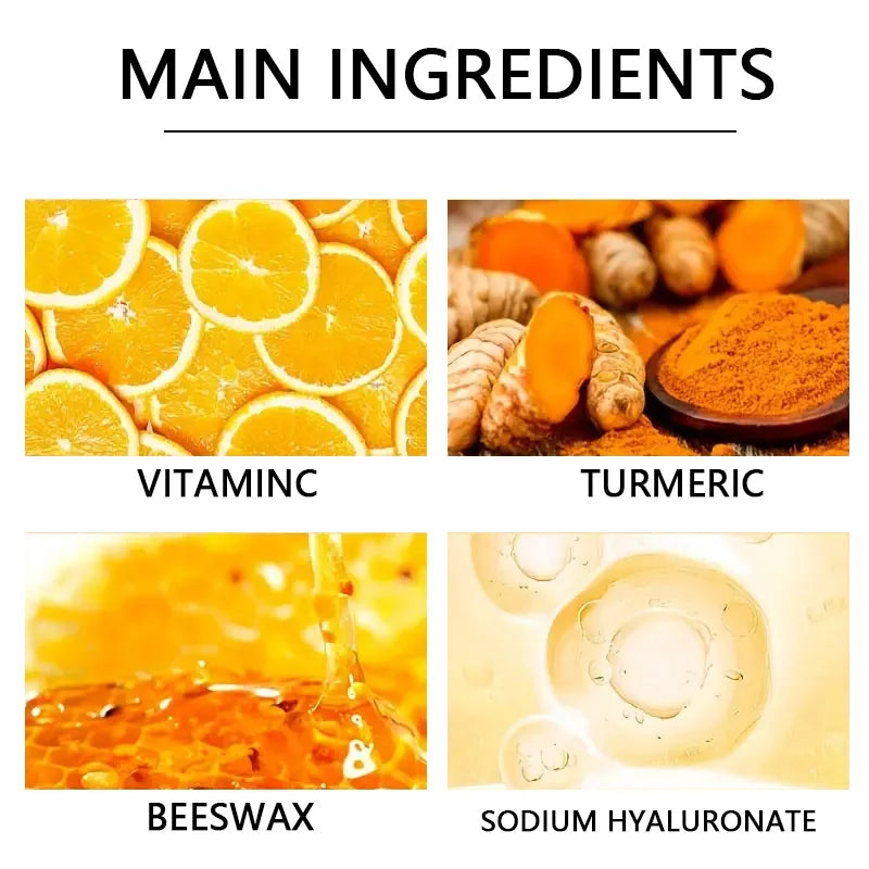 Vitamin C, Turmeric Hand& Foot Peel Mask Exfoliating, Brighten & Nourishing, 50g