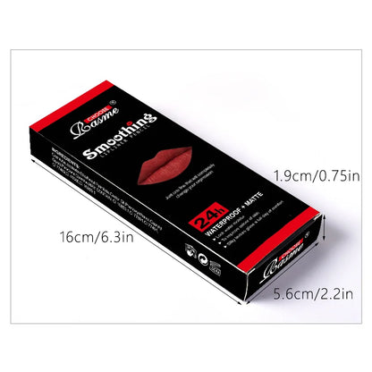 Matte Lip Liner Pencils (12 Shades) Precise, Bold & Long-Lasting Wear