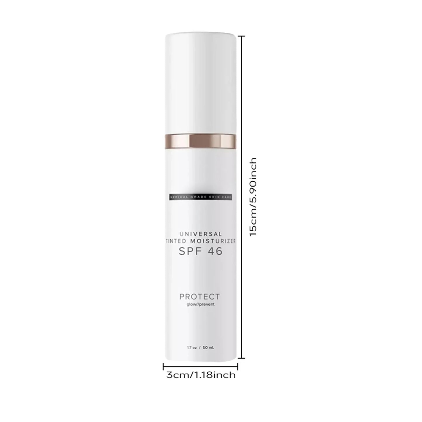 SPF46 Tinted Face Cream – Hydrating, Anti-Aging & Firming Sunscreen