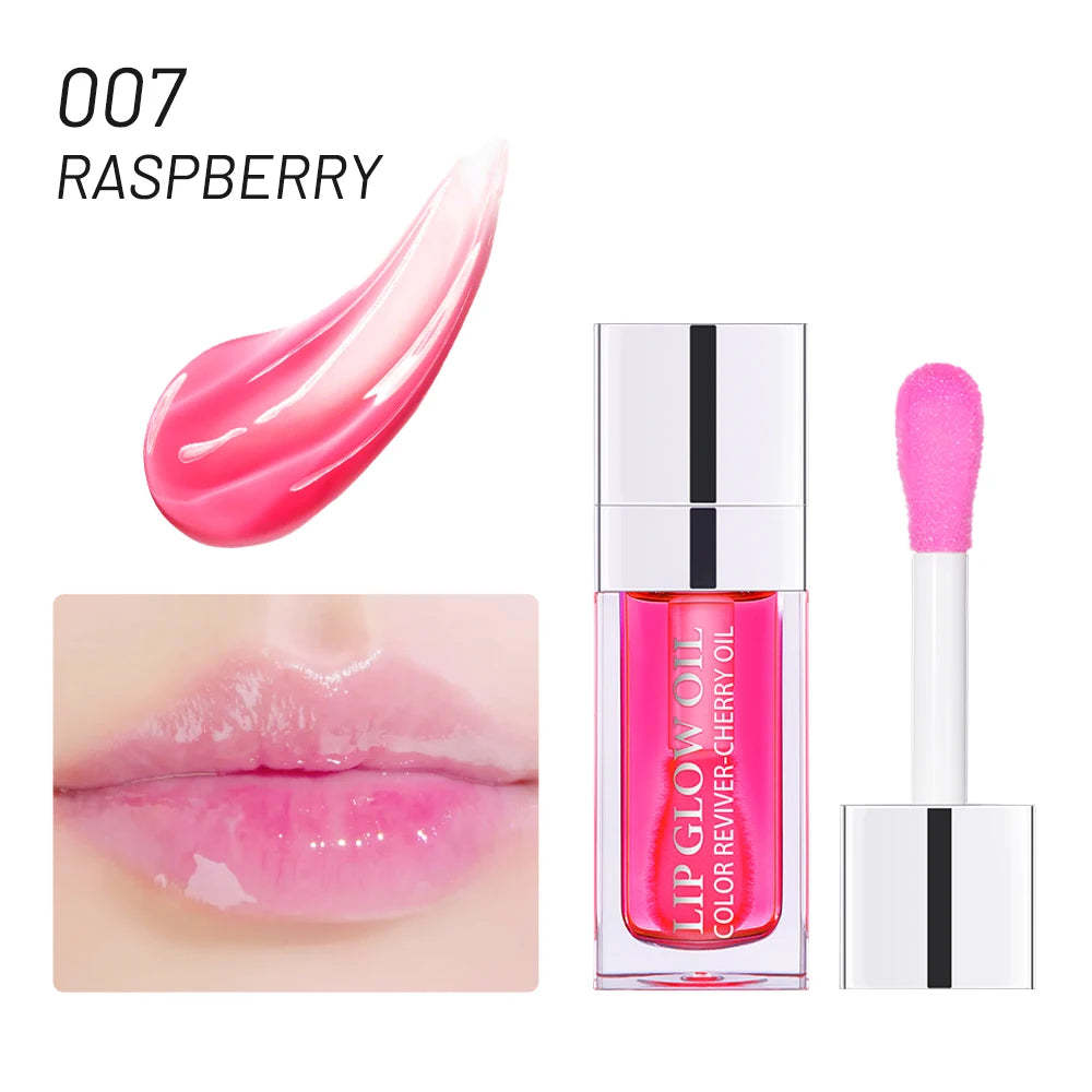 Moisturizing and Hydrate Lip Glow Oil Nourishing, Non-Sticky, Glossy Shine Formula