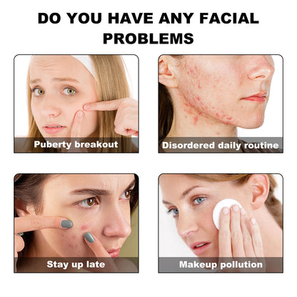 140 Green Acne Patches for Scar Repair