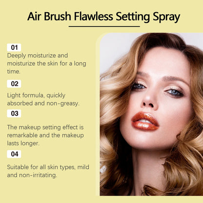 Quick Fix Foundation Spray And Hydrating, Moisturizing Long-Lasting 100ml