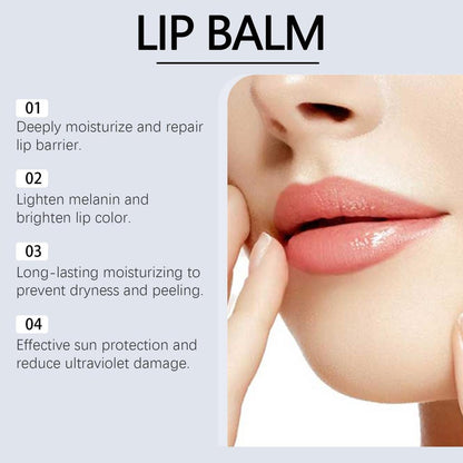 Hydrating Lip Balm Repairs Dry Lips, Soft & Nourishing, Non-Sticky, 7g