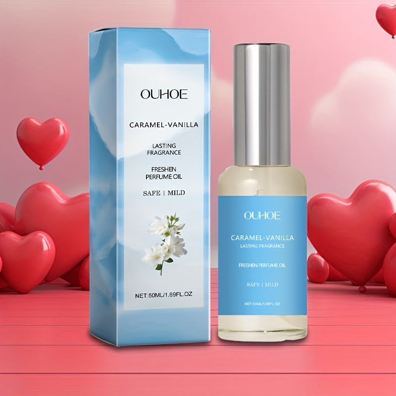 OUHOE Pheromone Perfume Mist Floral, Seductive and Long-Lasting, 50ml